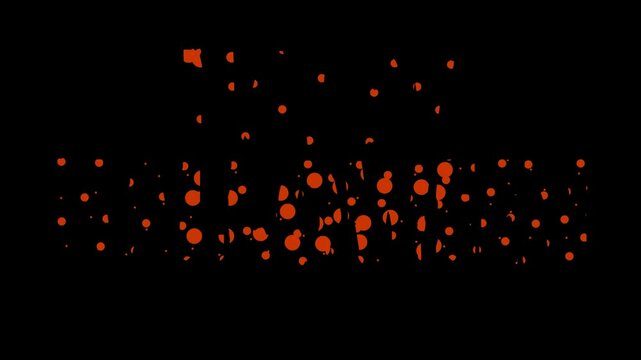 Headless Horseman Cartoon Character With Jack's Lantern Pumpkin Head. 4K Animation Video Motion Graphics With Cemetery Background And Text