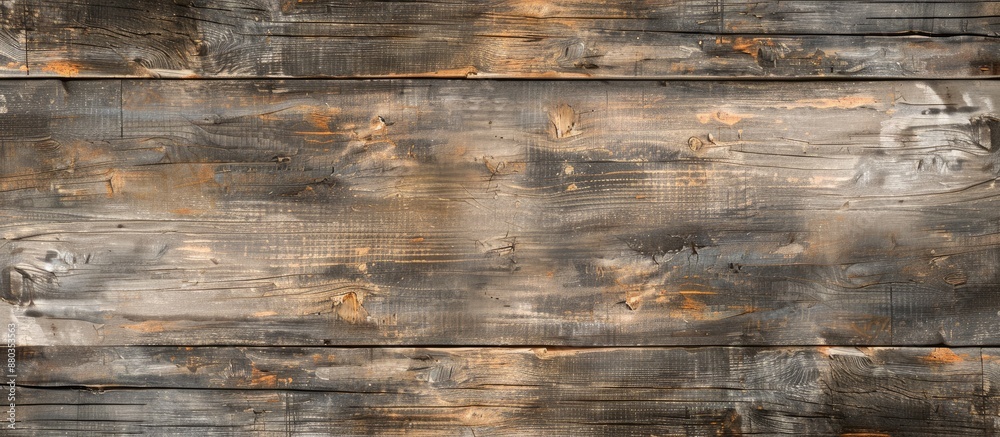 Wall mural grunge style wooden texture background in natural grey and brown tones with a weathered surface for 