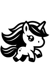 Unicorn SVG, Pegasus SVG, Horse SVG, Mythical creatures SVG, Unicorn Design, Unicorn Silhouette, Unicorn Vector, Unicorn Clipart, Cut file for Cricut SVG, JPG, PNG