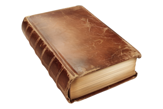 Book isolated on transparent background