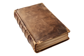 Book isolated on transparent background