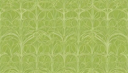 Clear Plain Shiny Warm Soft Vintage Bokeh Cloudy Wave Like Geometric Green Background or Texture