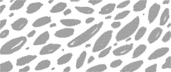 Abstract halftone background vector.