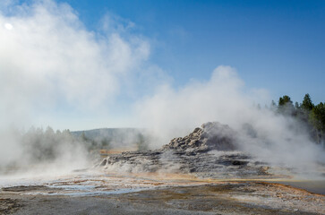 Yellowstone National Park, Wyoming, USA, Upper Geyser Basin, Upper Geyser Pool