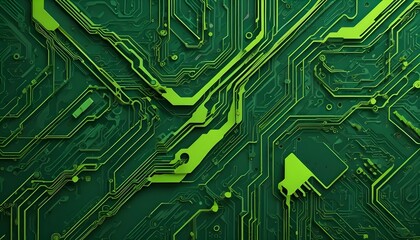 Clear Plain Shiny Warm Soft Vintage Bokeh Cloudy Wave Like Geometric Green Background or Texture