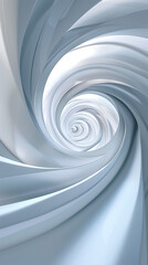 Obraz premium Abstract spiral tunnel design, monochrome, conceptual background