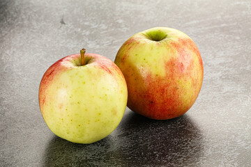 Sweet juicy ripe organic apples