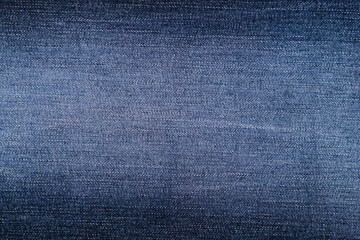 Blue Denim Texture Background Close Up