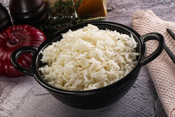 Indian cuisine Steamed basmati rice