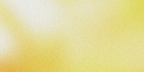 Fototapeta premium Abstract design created by a grainy yellow and white gradient background
