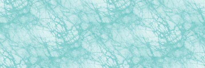 Turquoise blue batik fabrik texture - abstract background.