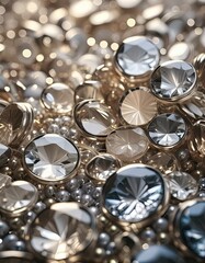 Rhinestones background