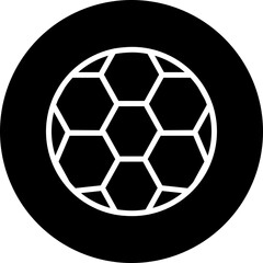 Fototapeta premium Sport Vector Line White Circle Black