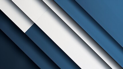 Fototapeta premium Abstract Blue and White Diagonal Lines
