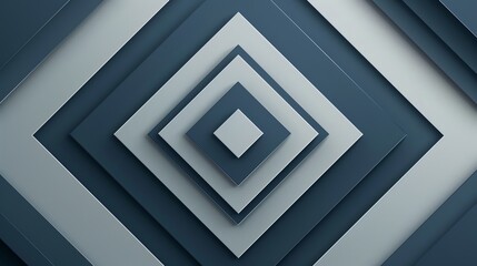 Fototapeta premium Abstract Geometric Pattern With Blue and White Squares