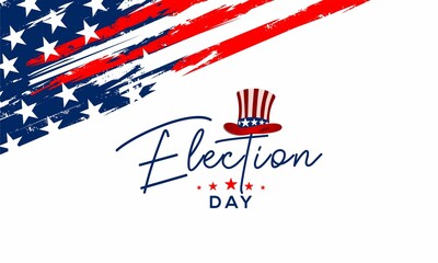 election day in united states. illustration vector