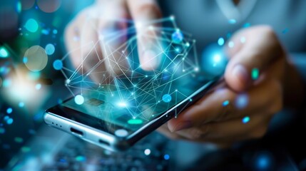 Secure online payments through mobile banking and credit cards. Protect your transactions while shopping and transferring funds wirelessly via smartphones, using advanced digital technology.