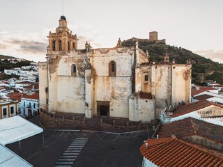 Church of San Bartolome in the town of Feria, Badajoz