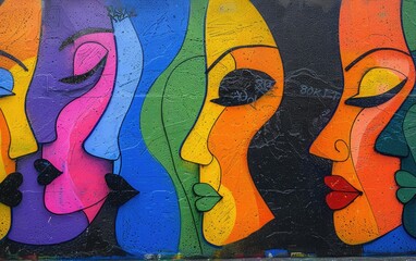 graffiti on the wall