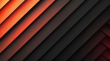 Obraz premium Gradient pattern with diagonal shades of orange and black