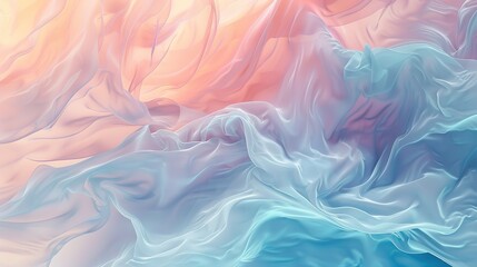 Fototapeta premium Abstract Blue and Pink Fabric