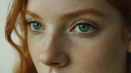 Obraz premium Stunning Female Portrait: Elegance and Glamour in Focus