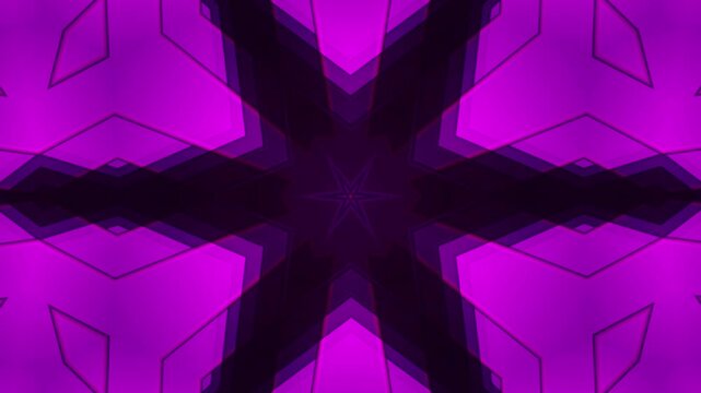 Kaleidoscope starburst, converging slicing in slow motion abstract expanding and contraction of the center core, seamless looped animation.