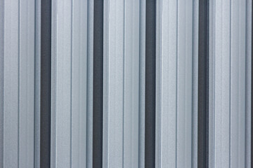 Obraz premium background gray metal fence