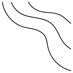 Line Wave Corner Shape