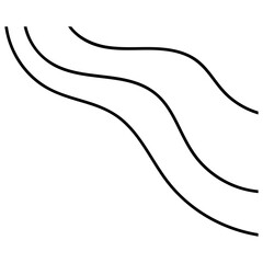 Line Wave Corner Shape