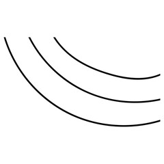 Line Wave Corner Shape