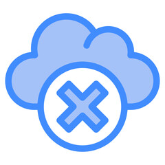 cross, cloud, Cloud Service, networking, information technology Icon