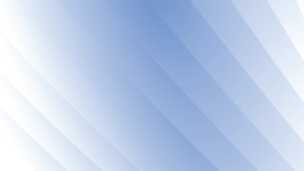 Obraz premium Blue and white gradient abstract background vector image for backdrop or presentation