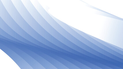 Blue and white gradient abstract background vector image for backdrop or presentation