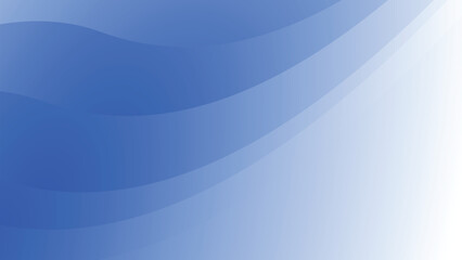Blue and white gradient abstract background vector image for backdrop or presentation
