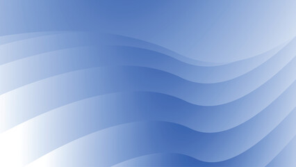 Blue and white gradient abstract background vector image for backdrop or presentation