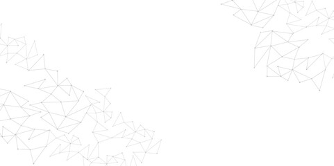 Vector Grey graphic background dots with connections technologies and sharing data as abstract concept.