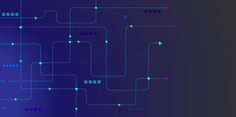 Abstract technology background, Circuit technology background with hi-tech digital data connection system.