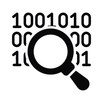 Creative icon of binary search in modern style, ready to use vector