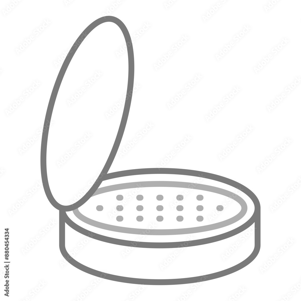 Sticker powder icon