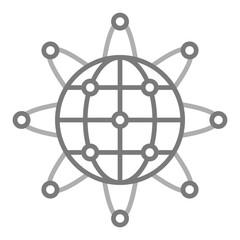 Network hub Icon