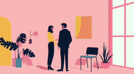 Office relationships, network, complicated people network, office romance, office affairs, unofficial network, connections, colleagues relationship,