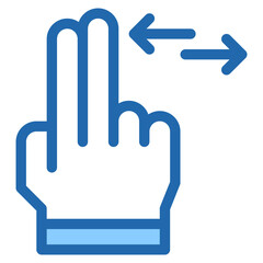 Vector Icon move, hand, hands and gestures, gestures, sign