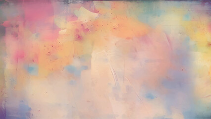 Stained cement wall with paint. Dirty and scratched wall. 2d illustration. Artistic background vector.