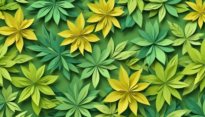 Clear Plain Shiny Warm Soft Vintage Bokeh Cloudy Wave Like Geometric Green Background or Texture