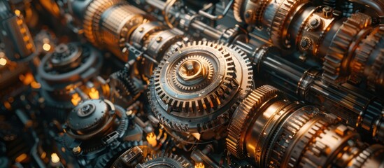 Fototapeta premium Intricate Machinery