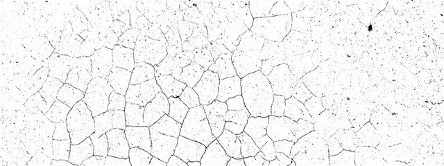 Grunge Black And White Urban Vector Texture background. Broken and cracked old cement wall texture background vector.