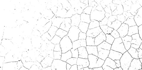 Grunge Black And White Urban Vector Texture background. Broken and cracked old cement wall texture background vector.