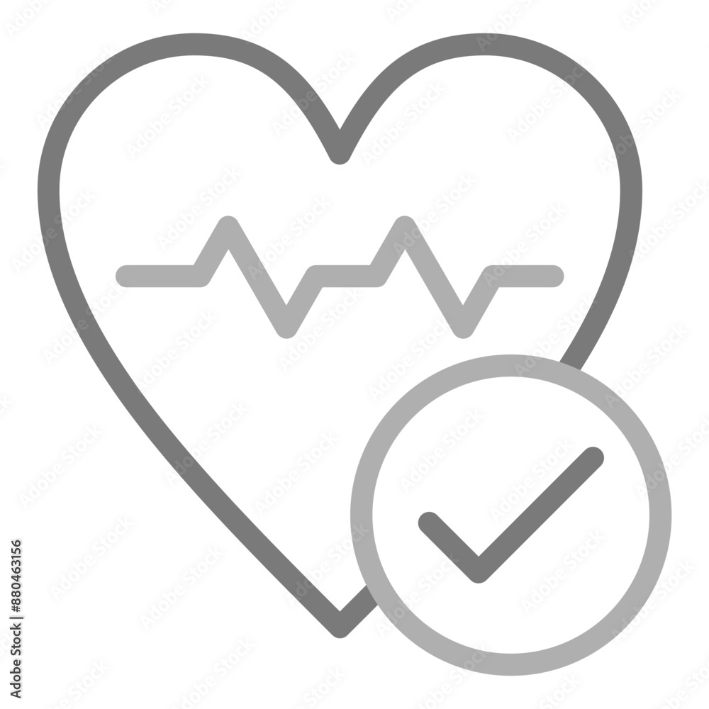 Poster heart icon