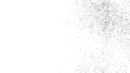 Obraz premium Distressed black texture. Dark grainy texture on white background. Dust overlay textured. Grain noise particles